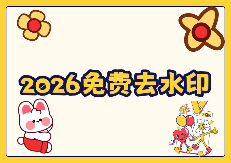 图片去水印工具推荐2026 好用的免费软件 电脑手机在线全覆盖