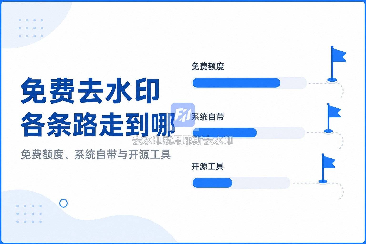 免费去水印各条路线