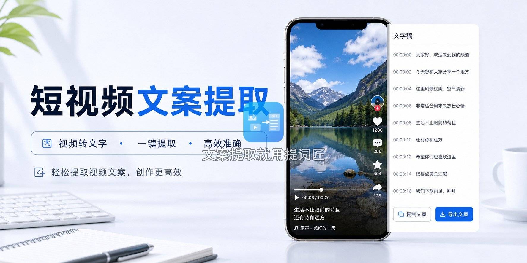 抖音文案提取神器有哪些操作教程封面
